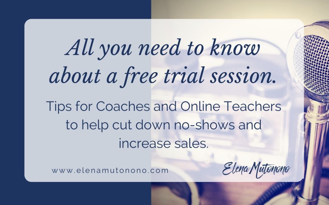 All you need to know about a free trial lesson
