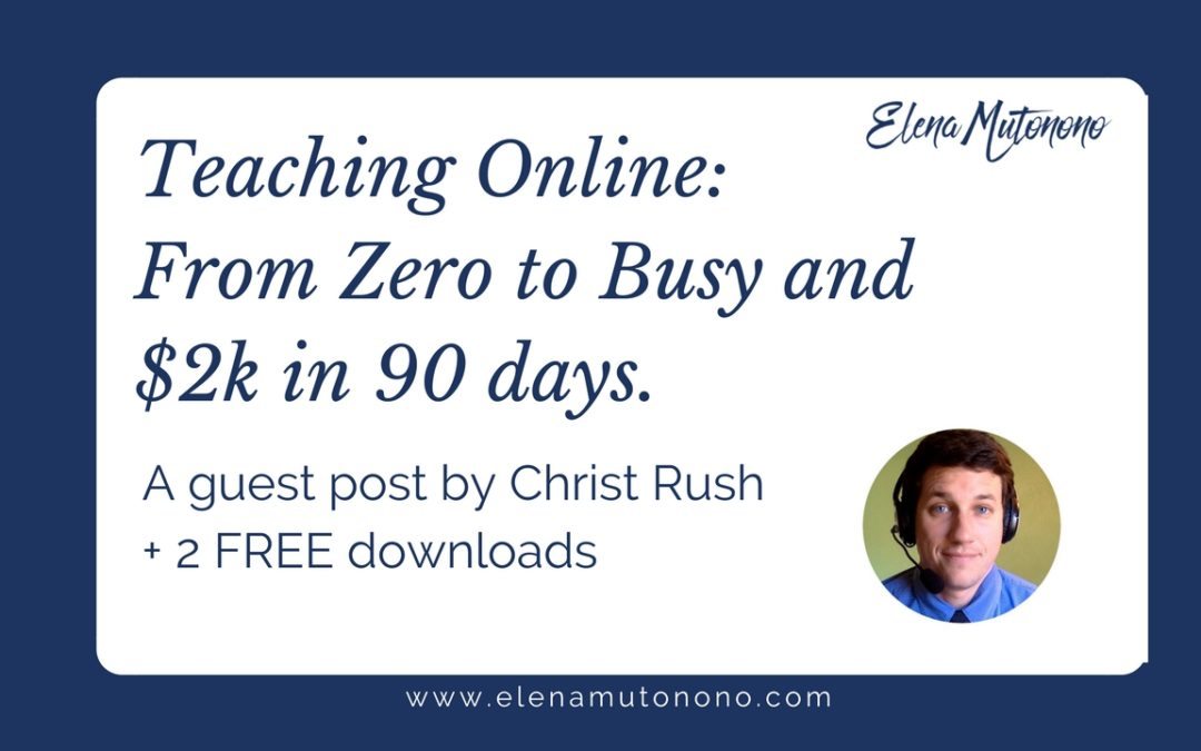 Teaching Online on Italki:  From 0 to Busy in 90 Days