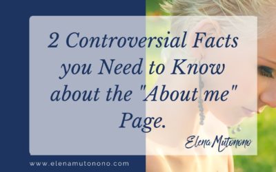 2 Controversial facts you need to know about the “about me” page