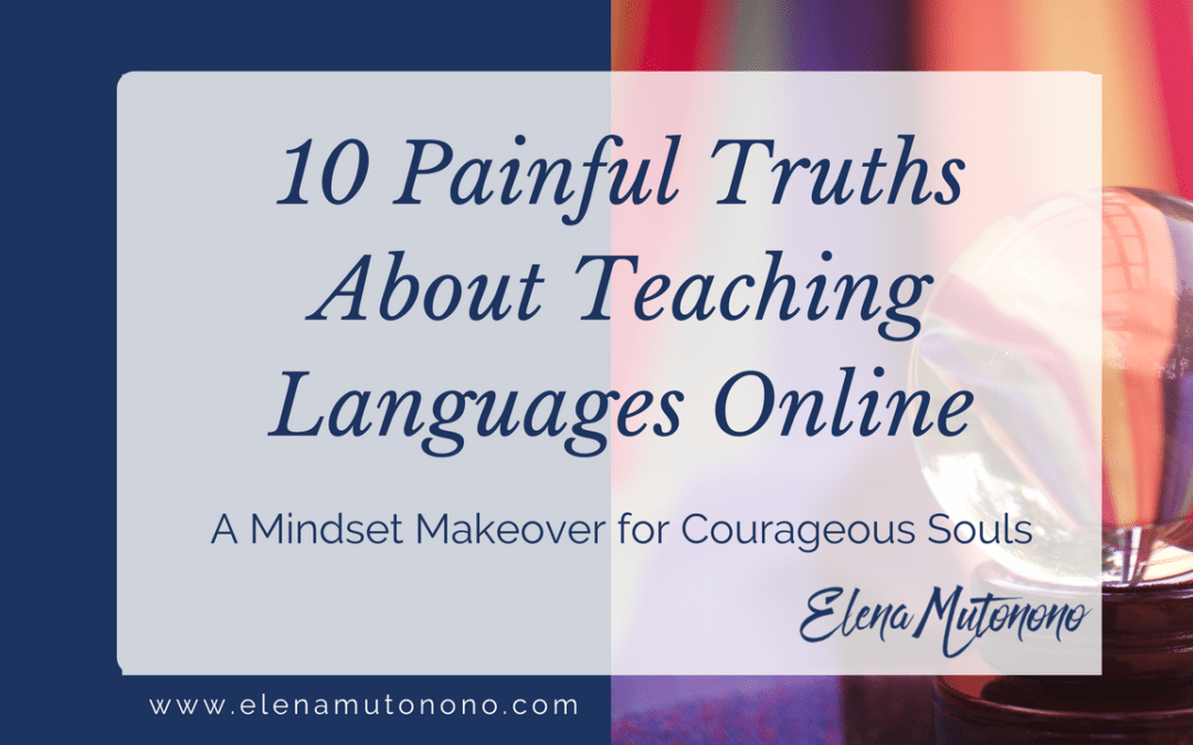 10 painful truths about teaching languages online