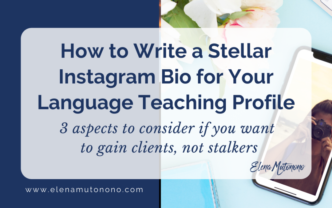 How to Write a Stellar Instagram Bio