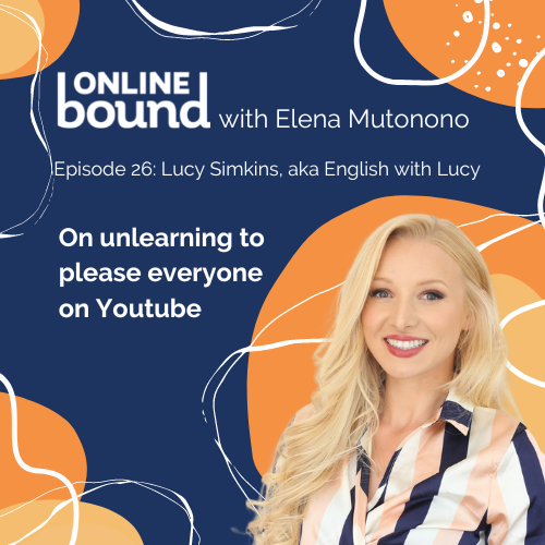 Lucy Simkins on unlearning to please everyone on Youtube