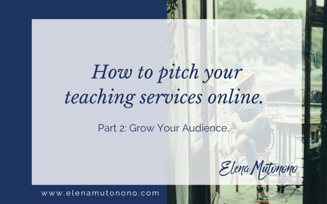 How to pitch your services online (part 2)