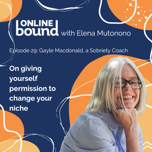 Gayle Macdonald on giving yourself permission to change your niche