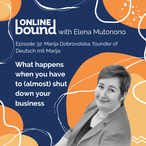 Marija Dobrovolska on why she (almost) shut down her business