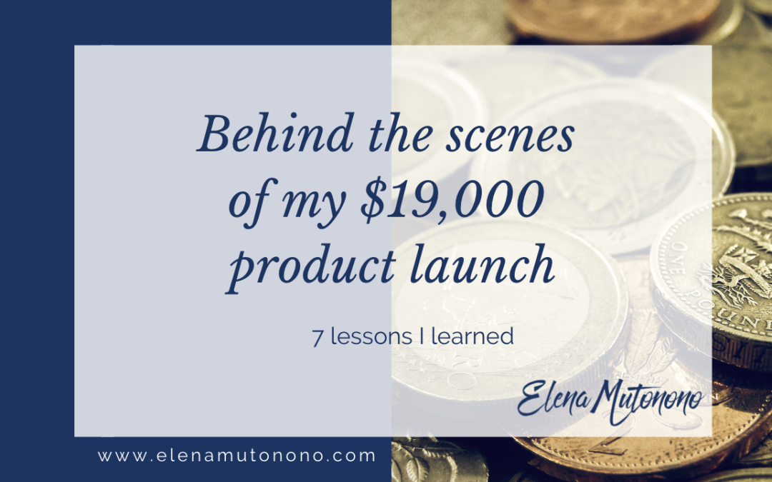 Behind the scenes of my $19,000 product launch